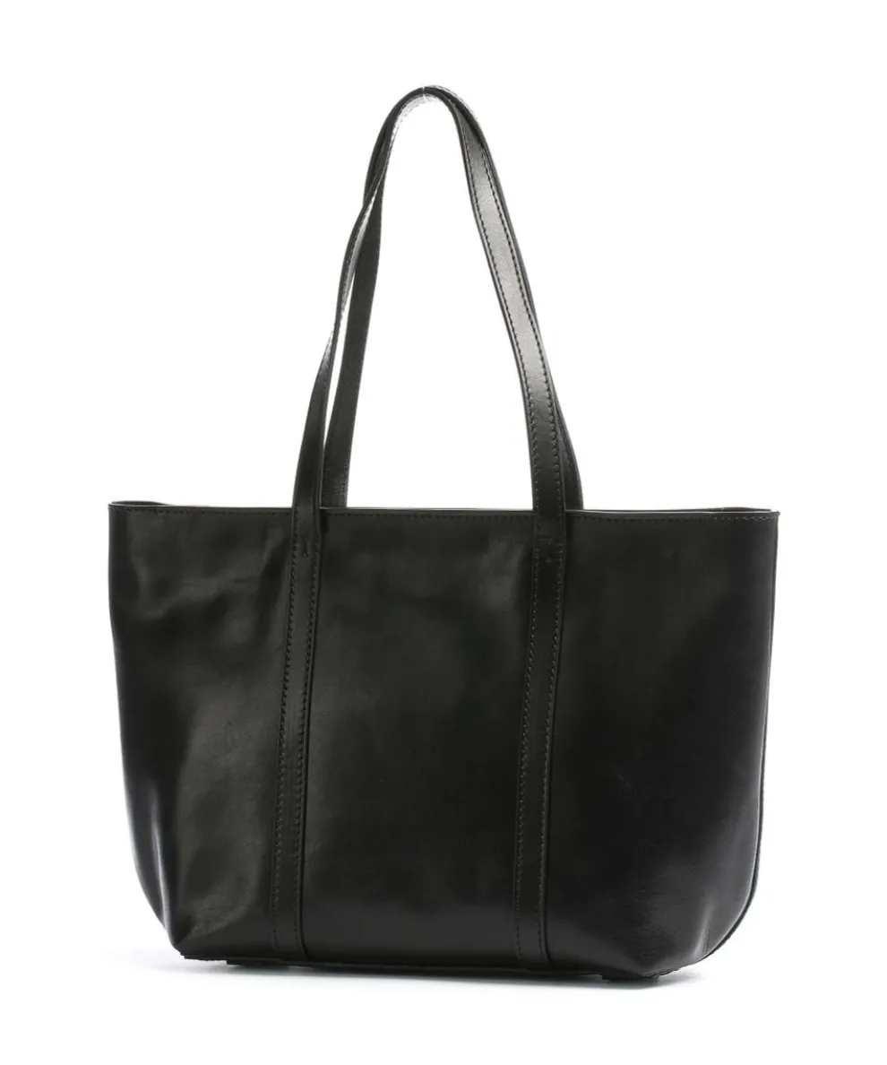 Vittoria Tote bag smooth cow leather black