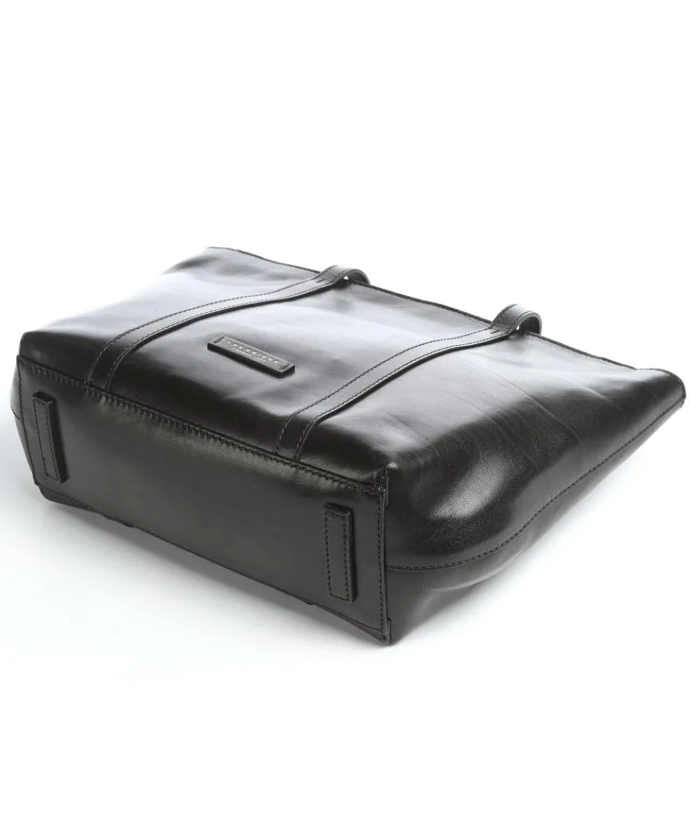 Vittoria Tote bag smooth cow leather black