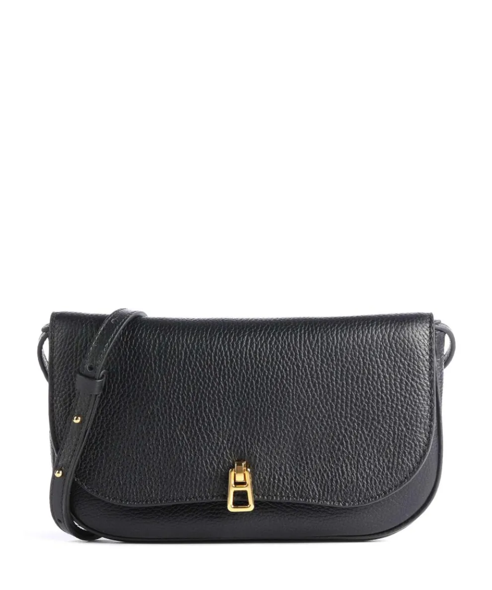 Magie Crossbody bag grained leather black
