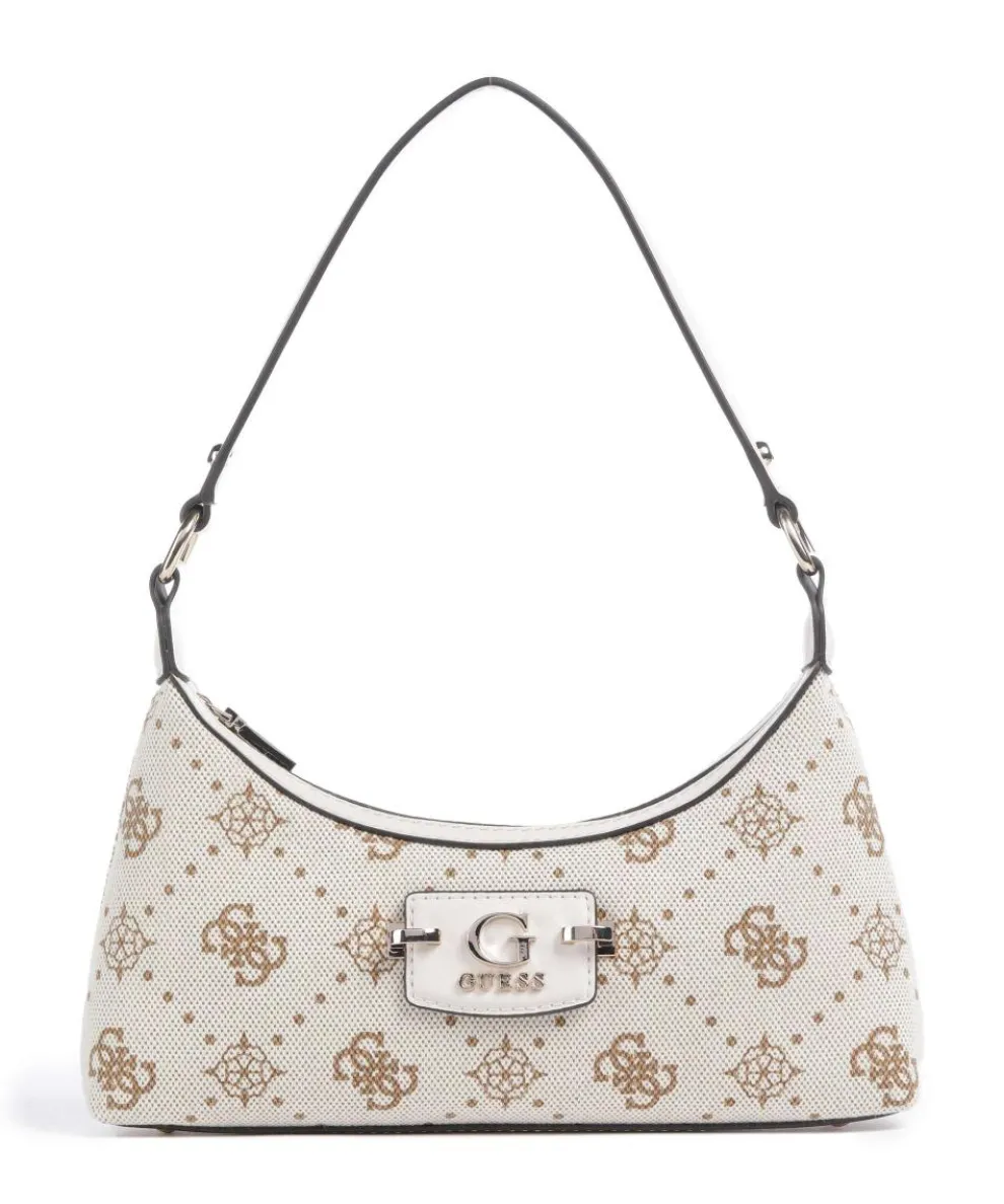 Neda 4G Peony Logo Shoulder bag canvas cream
