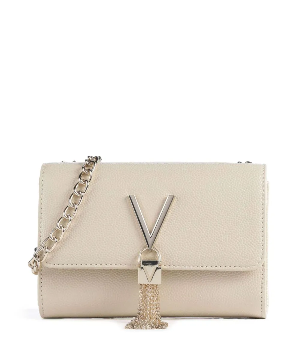 Divina Crossbody bag imitation leather beige
