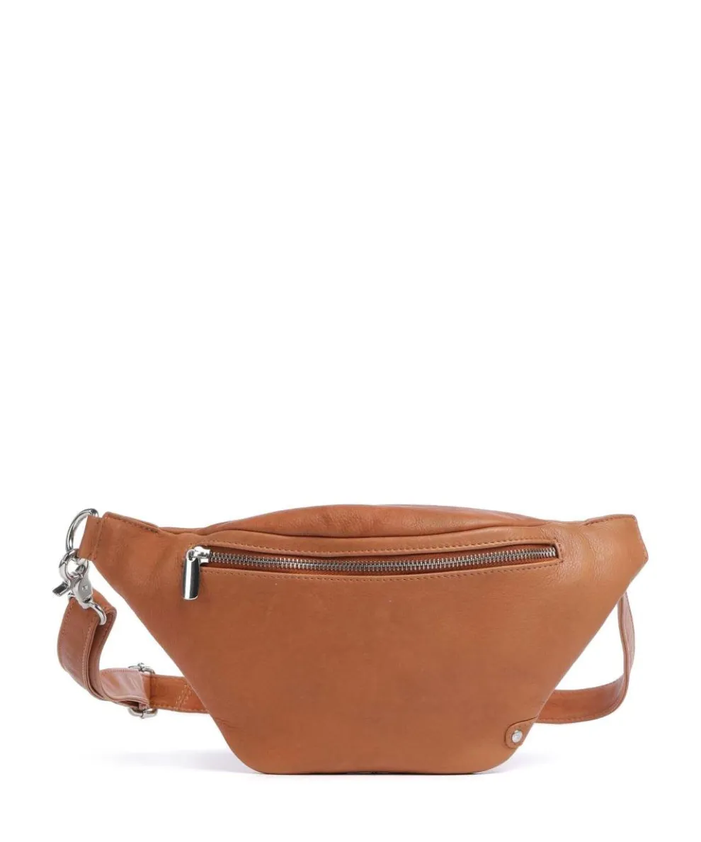 Fashion Favorites Fanny pack soft cow leather cognac