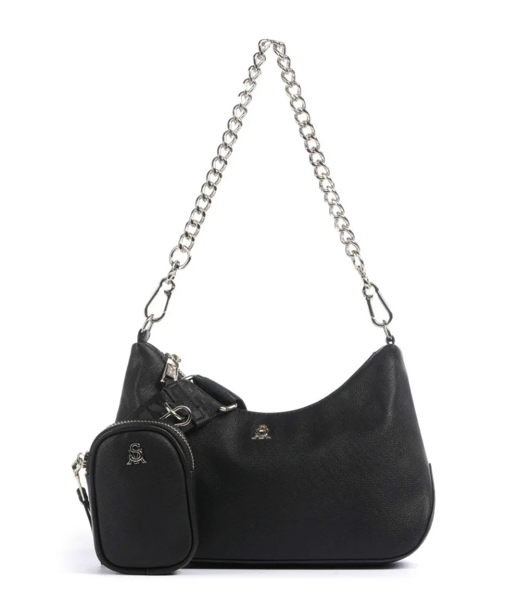 BSIN Shoulder bag imitation leather black