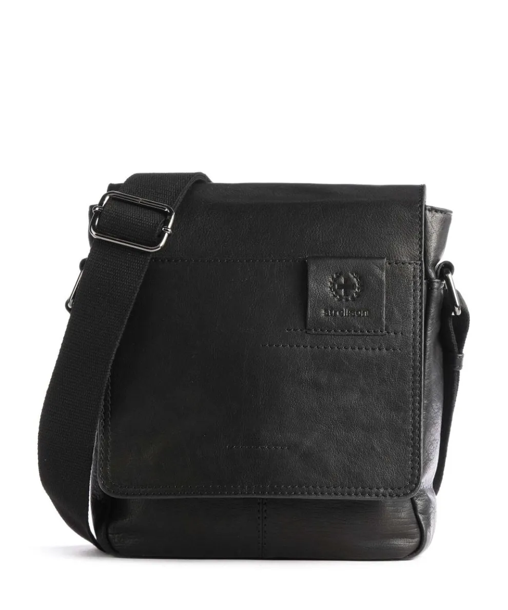 Hyde Park Crossbody bag leather black