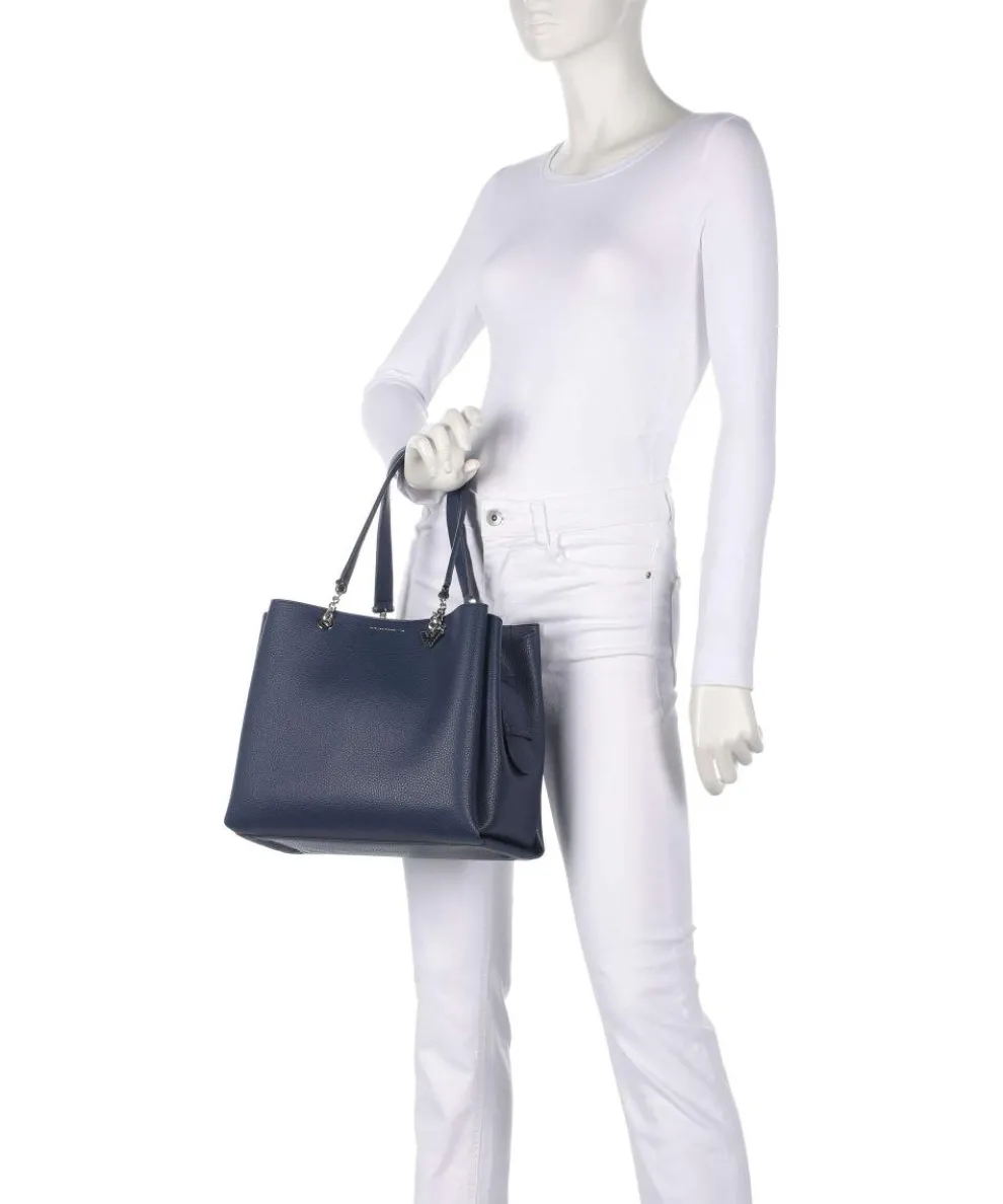 Annie Tote bag imitation leather navy