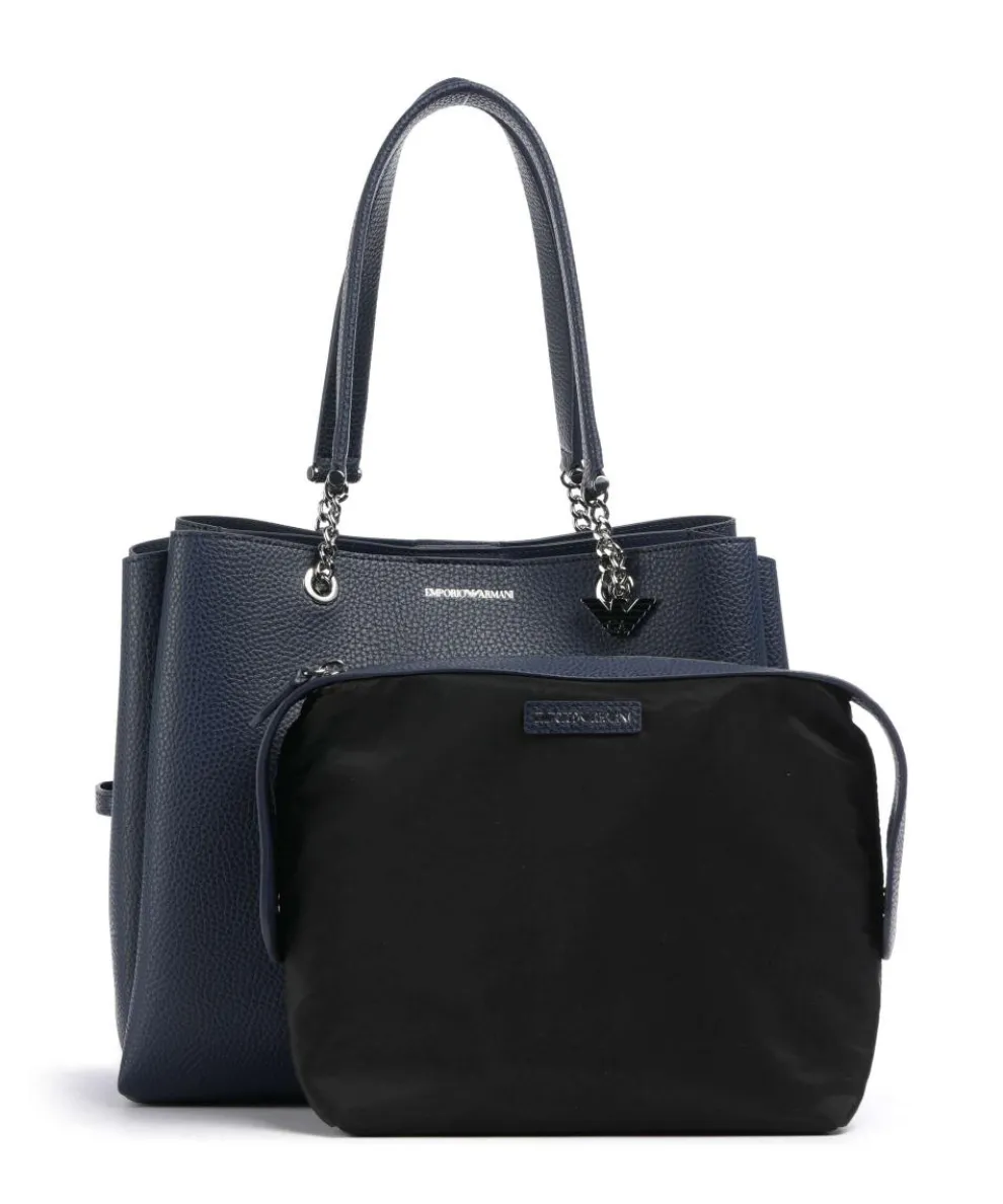 Annie Tote bag imitation leather navy