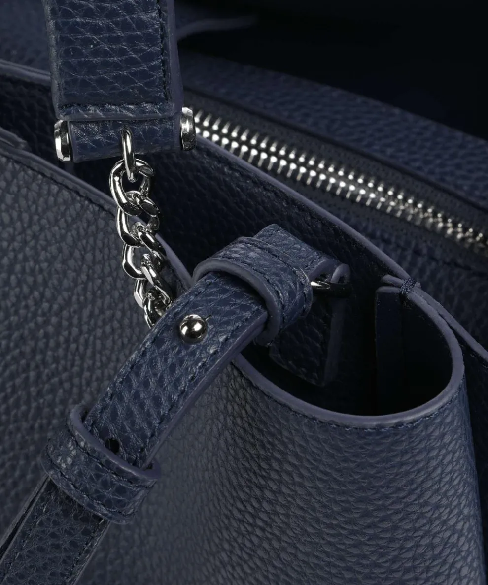 Annie Tote bag imitation leather navy