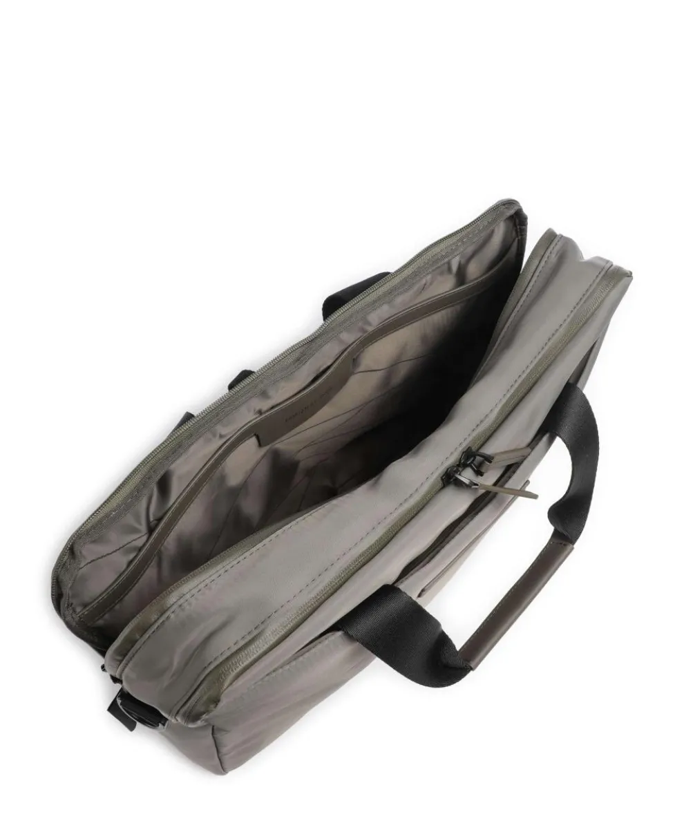 Gion Briefcase 15″ recycled nylon grey