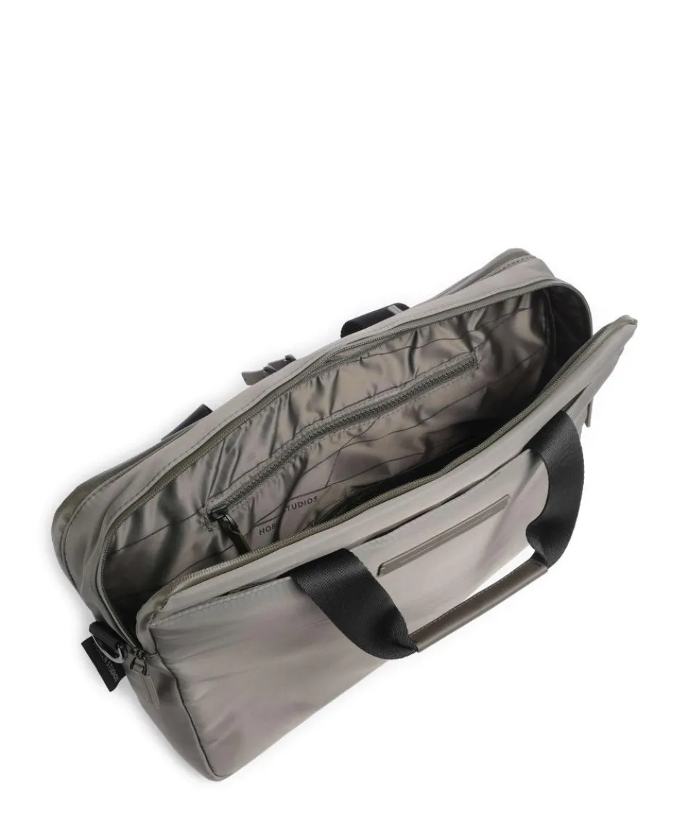 Gion Briefcase 15″ recycled nylon grey