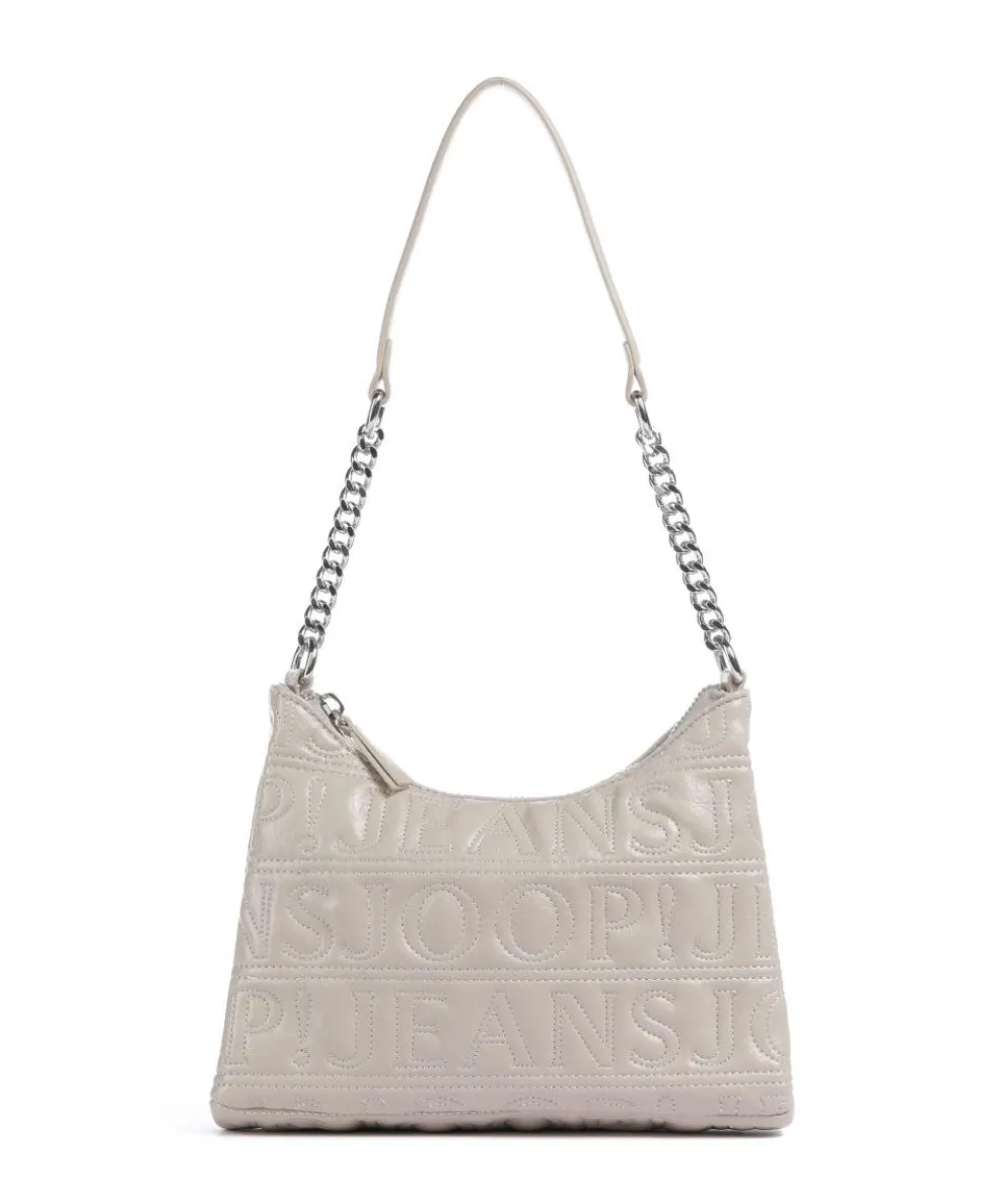 Jeans Iniziale Spiega Lucille Shoulder bag imitation leather beige