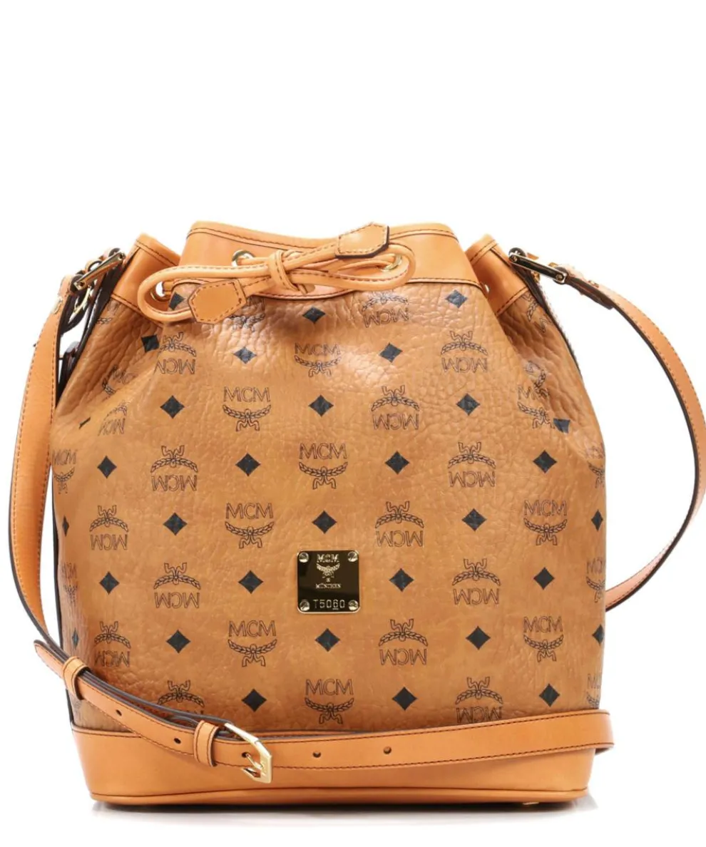 Heritage Line Hobo bag imitation leather cognac