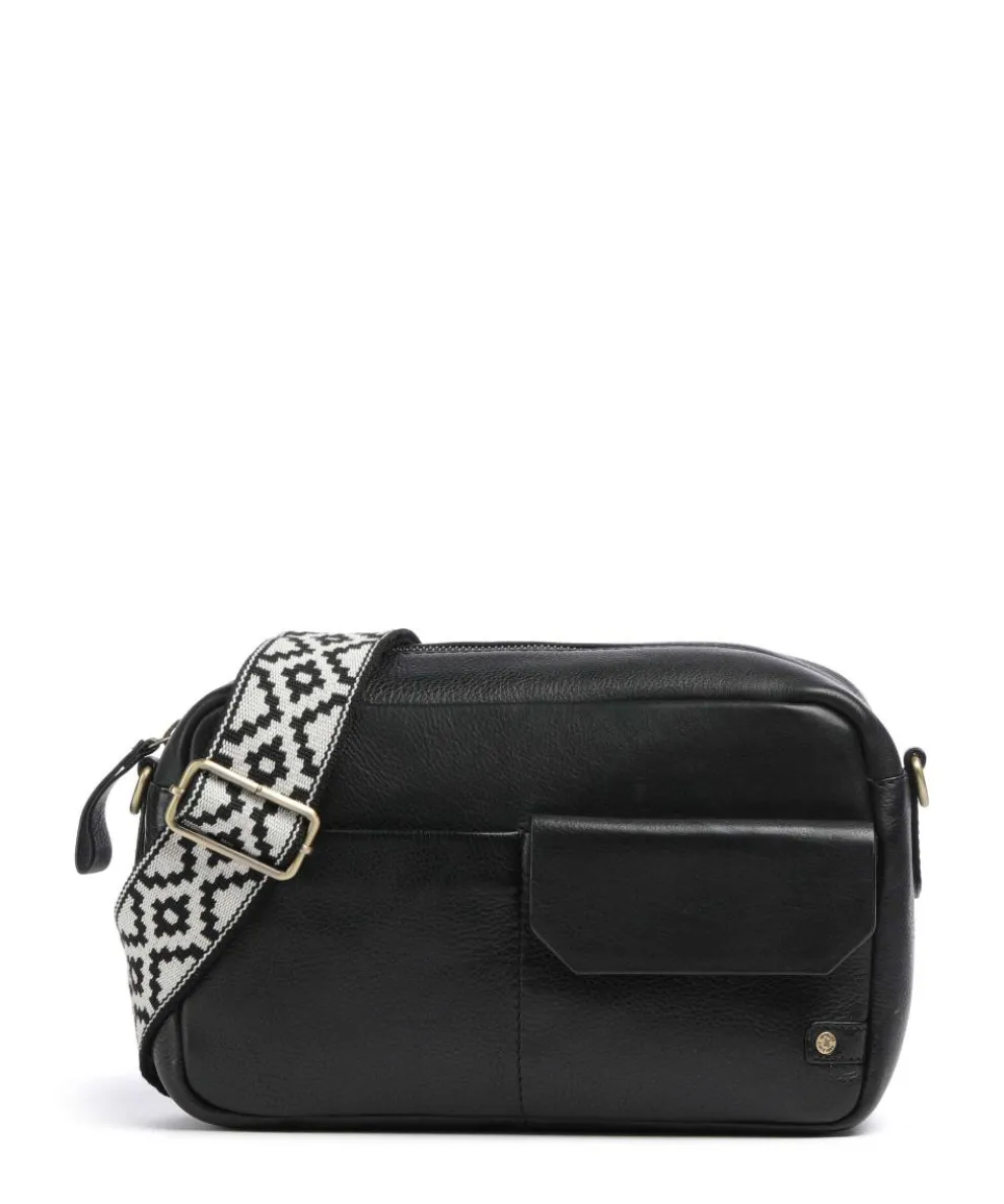 Sport Vogue Crossbody bag grained cow leather black