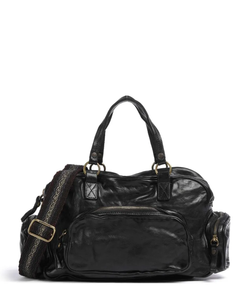 Handbag cow leather black
