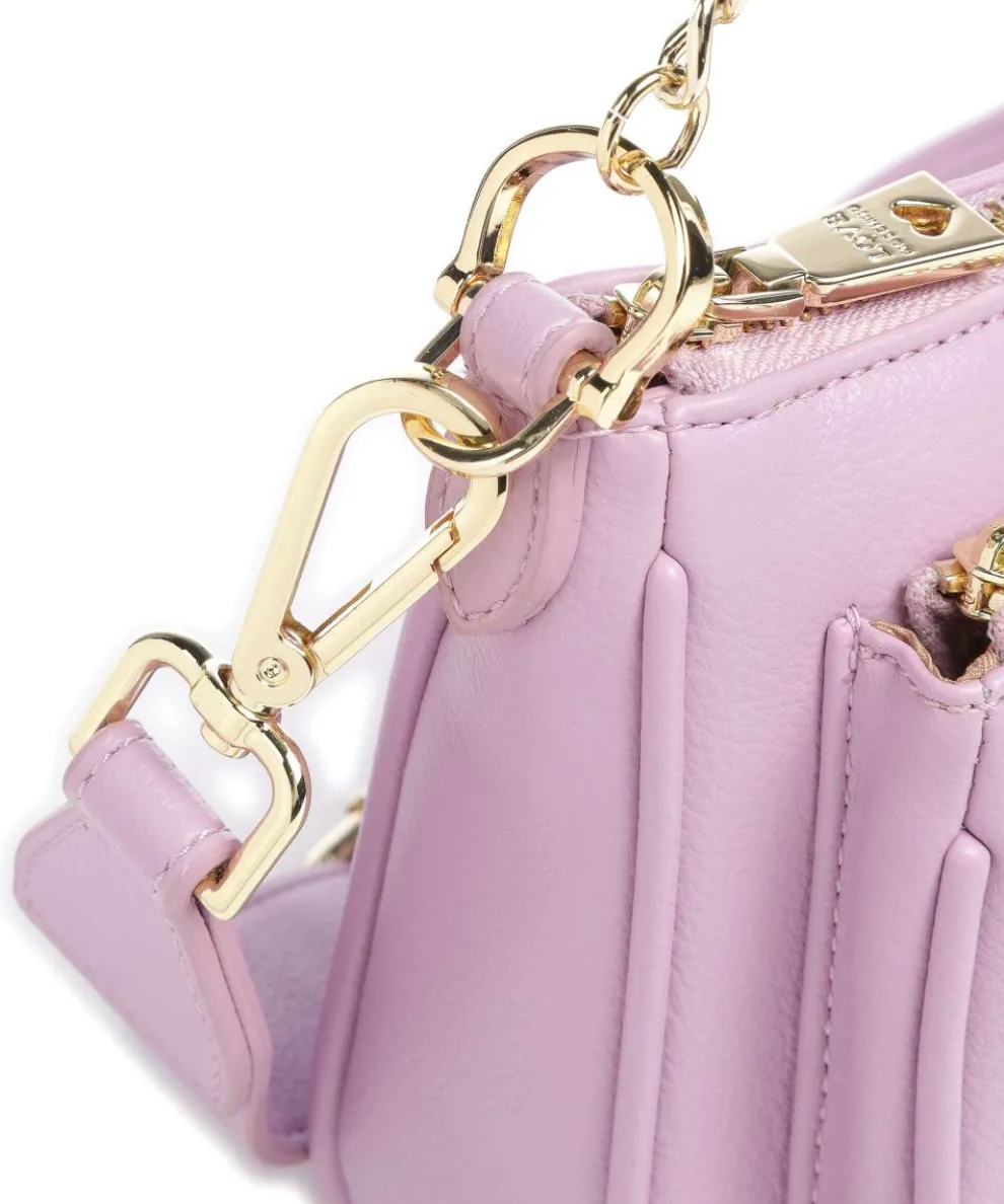 Pouch Charm Shoulder bag imitation leather violet