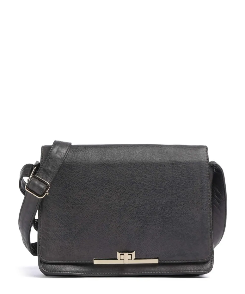 Golden Chic Crossbody bag grained cow leather anthracite
