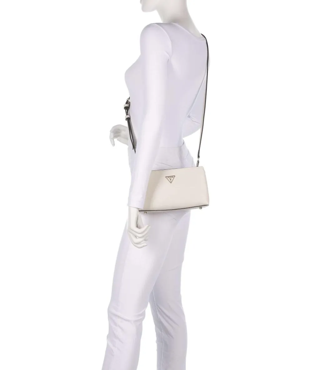 Talent Crossbody bag imitation leather ivory