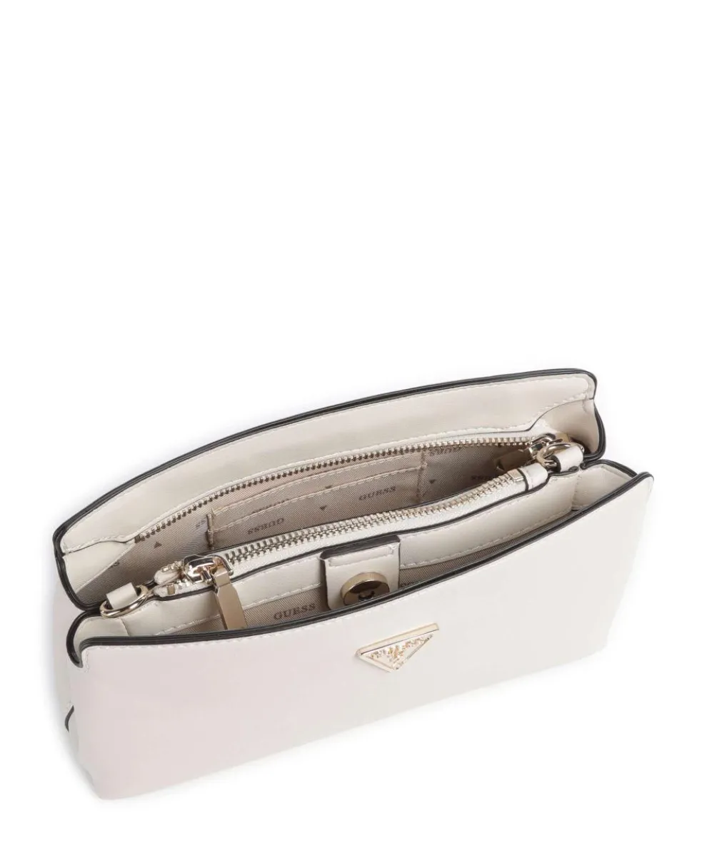 Talent Crossbody bag imitation leather ivory