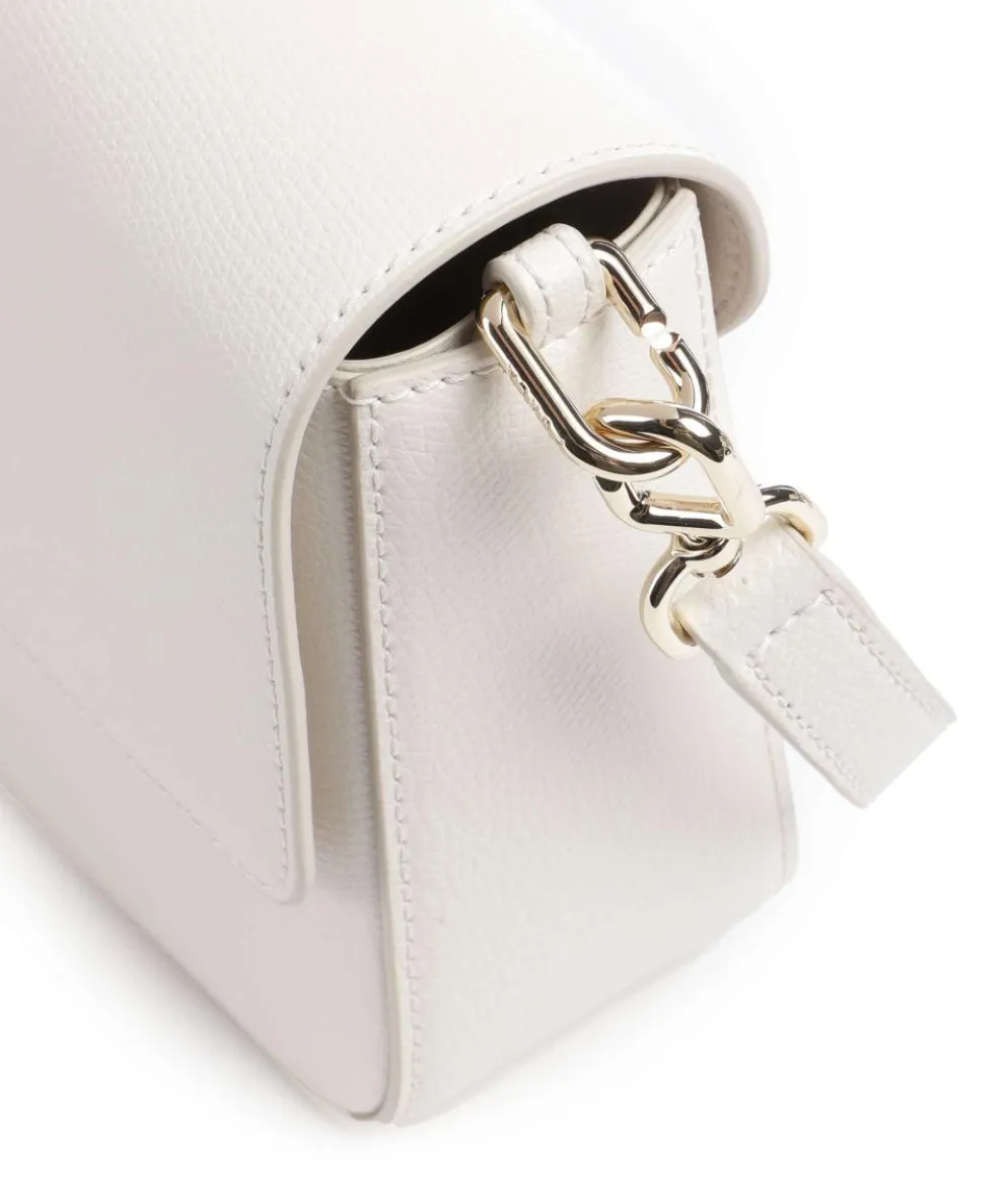 Iride S Crossbody bag grained leather cream