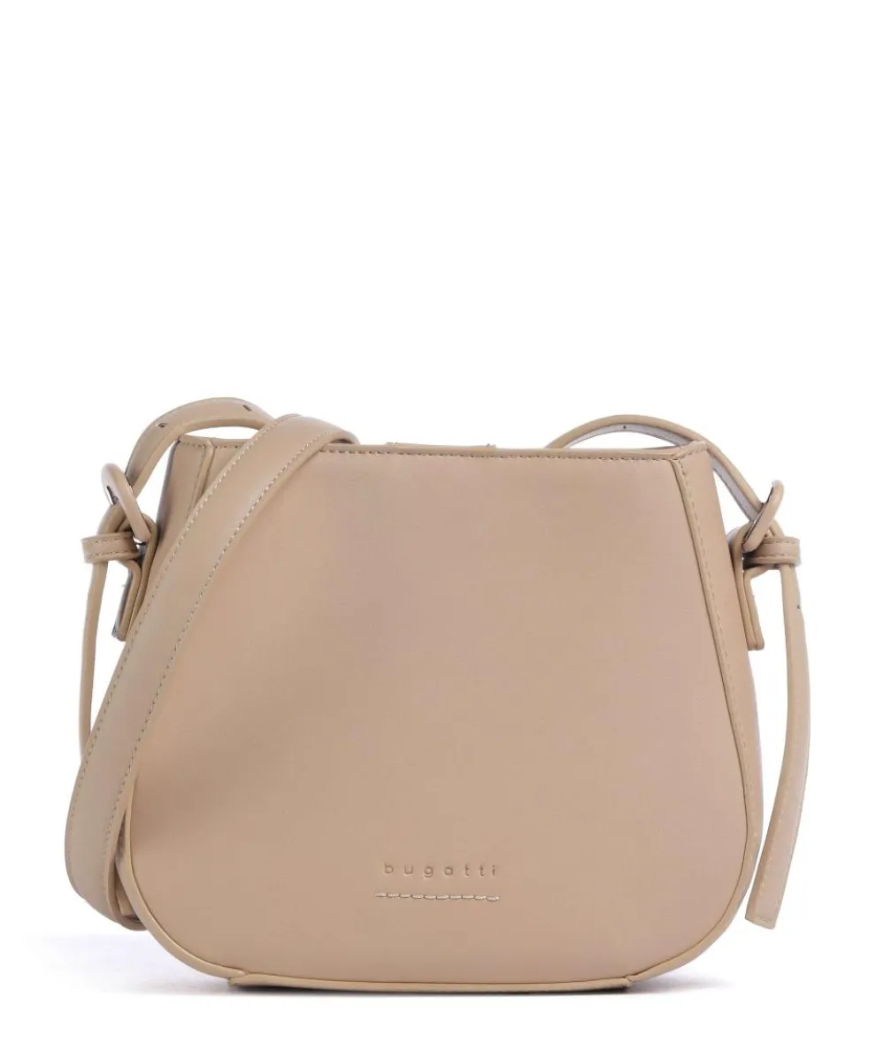 Luna Crossbody bag imitation leather beige