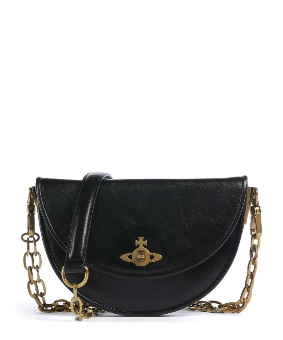 Bonnie Polished Crossbody bag leather black