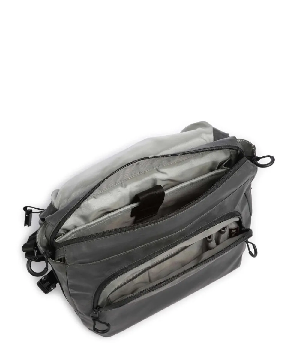 Japan Yamakuni Messenger bag 13″ recycled nylon dark grey