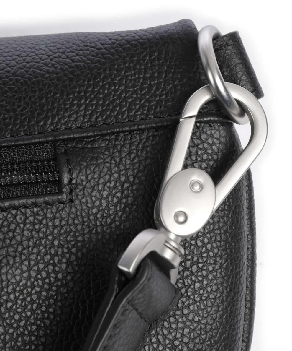 Luis Fanny pack grained cow leather black