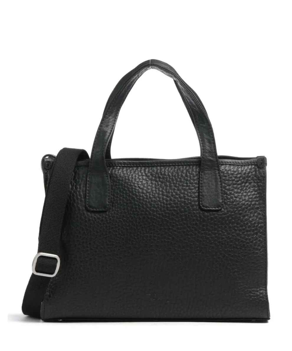 Hirsch Gabrielle Handbag grained leather black