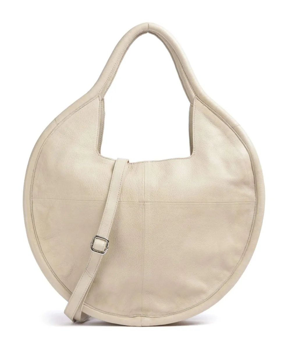 Salvatorianerplatz 5 Tote bag grained cow leather beige