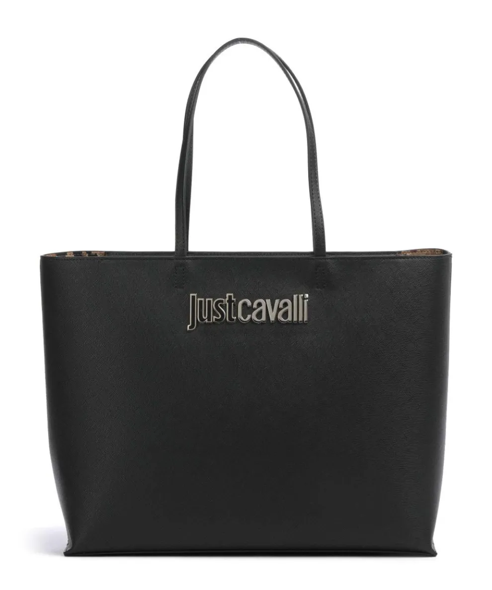 Tote bag imitation leather black