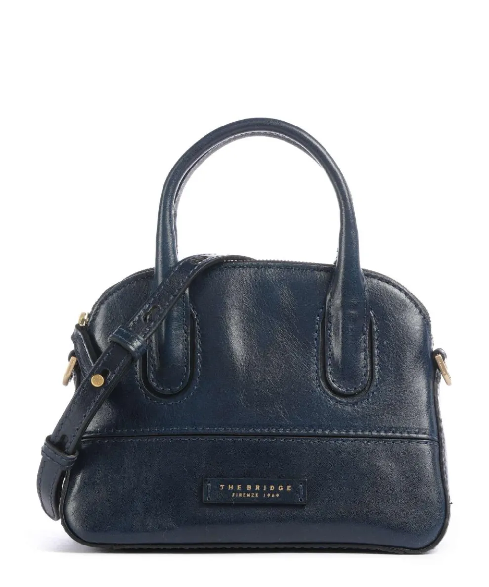 Iolanda Handbag fine grain cow leather dark blue