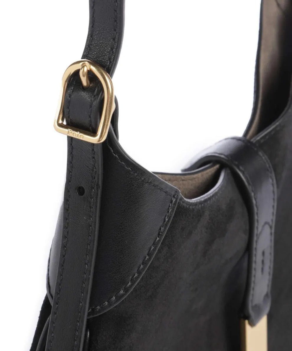 ID Collection Small Hobo bag brushed cow leather black