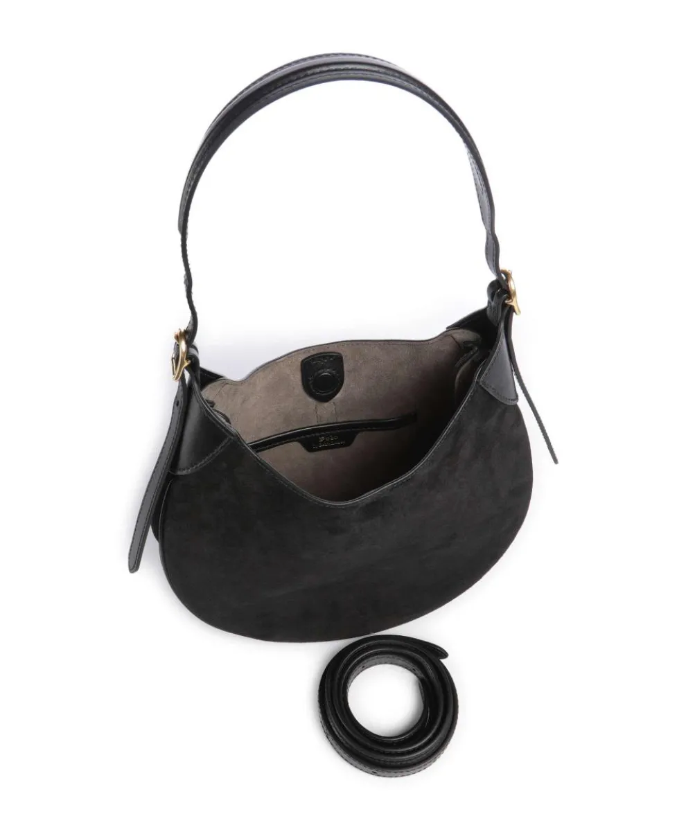 ID Collection Small Hobo bag brushed cow leather black