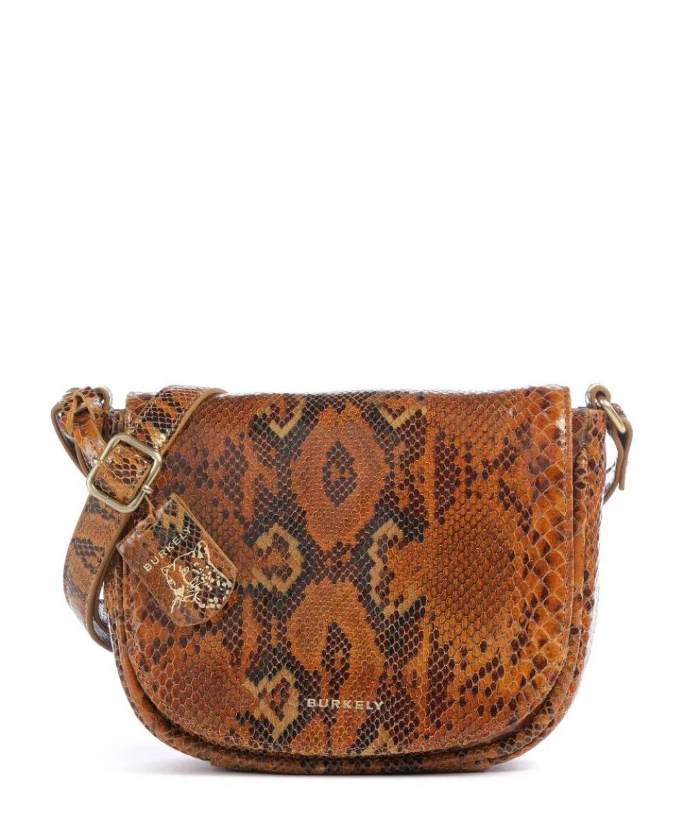 Vintage Veda Crossbody bag fine grain leather brown