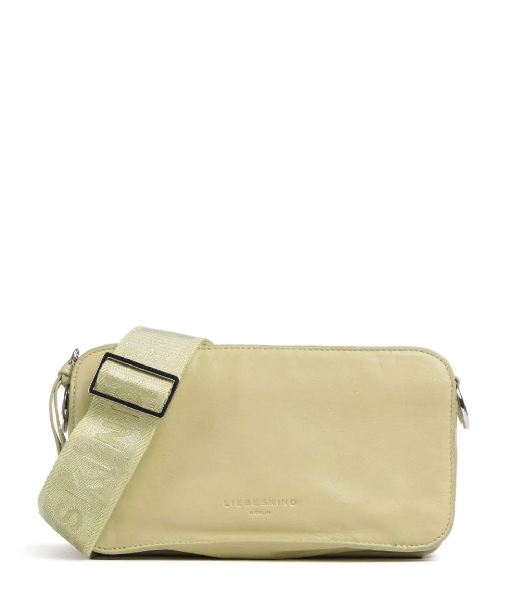 Clarice Sheep Natural Crossbody bag sheepskin leather yellow