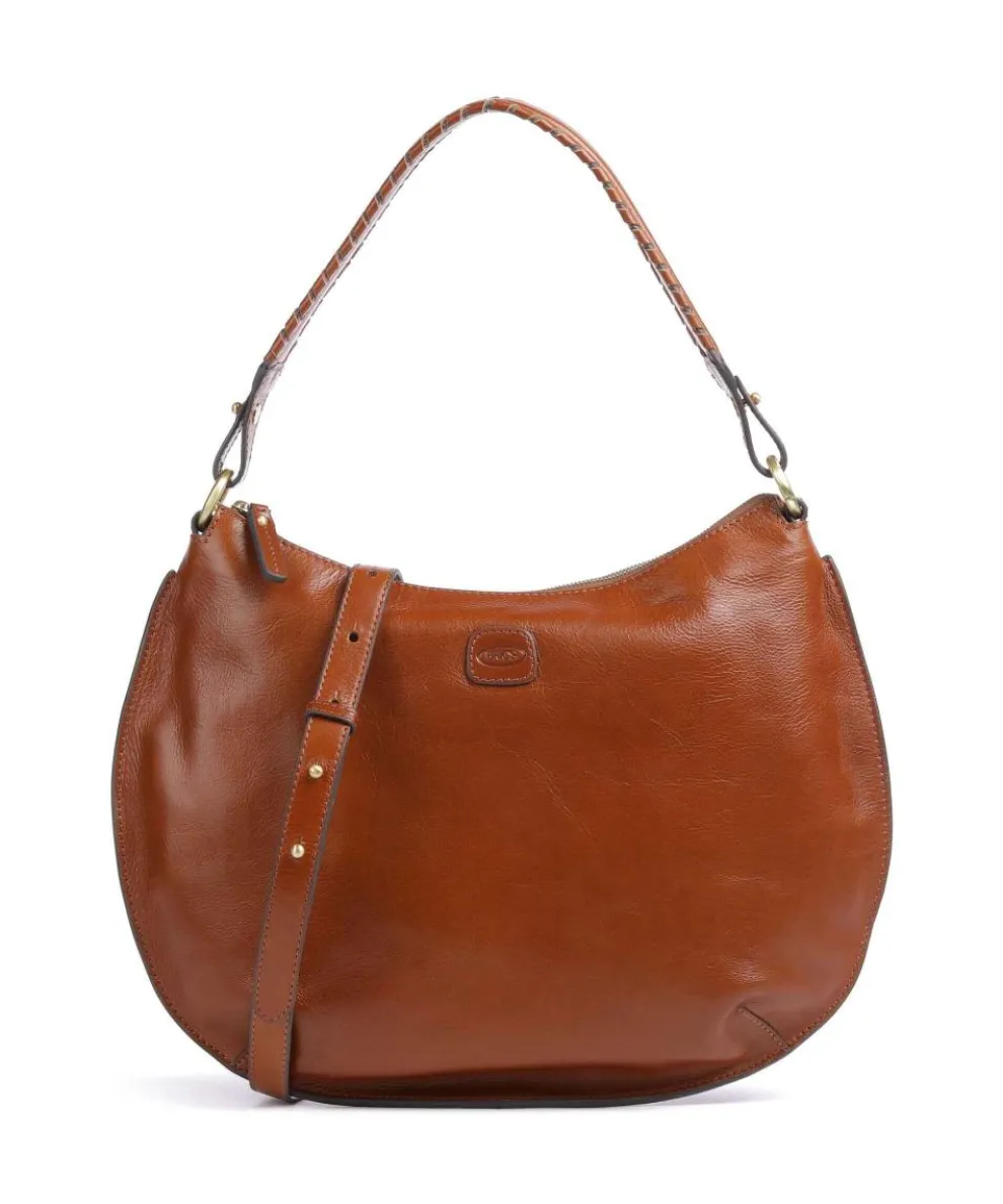 Volterra Hobo bag fine grain cow leather brown