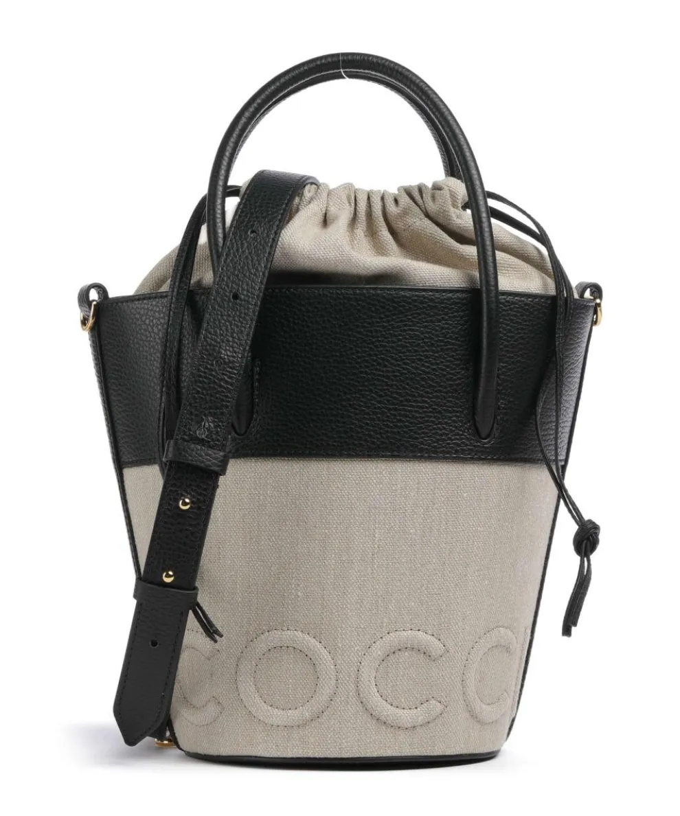 Myrtha Canvas Bucket bag canvas nature/black