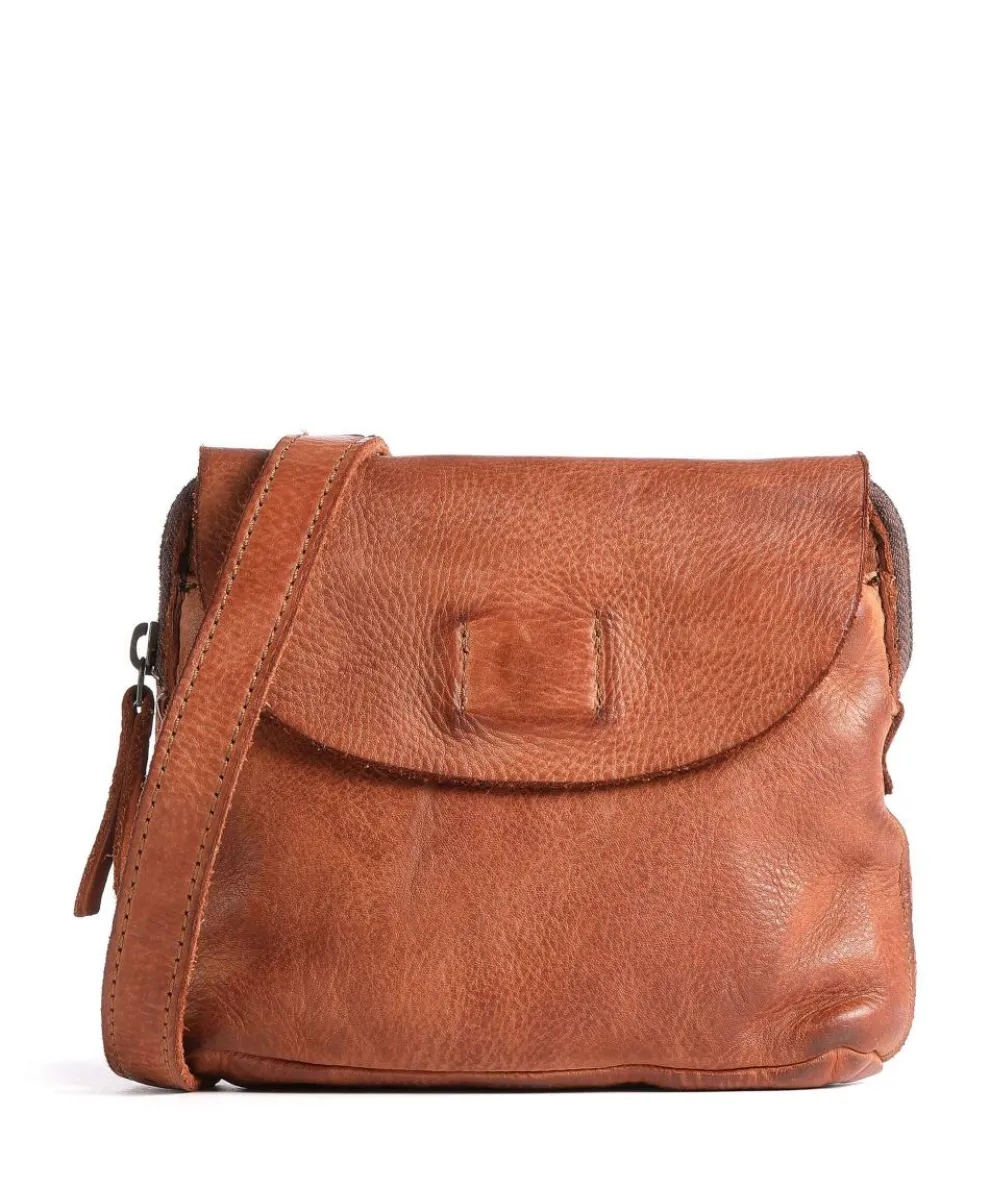 Submarine Crossbody bag cow leather cognac