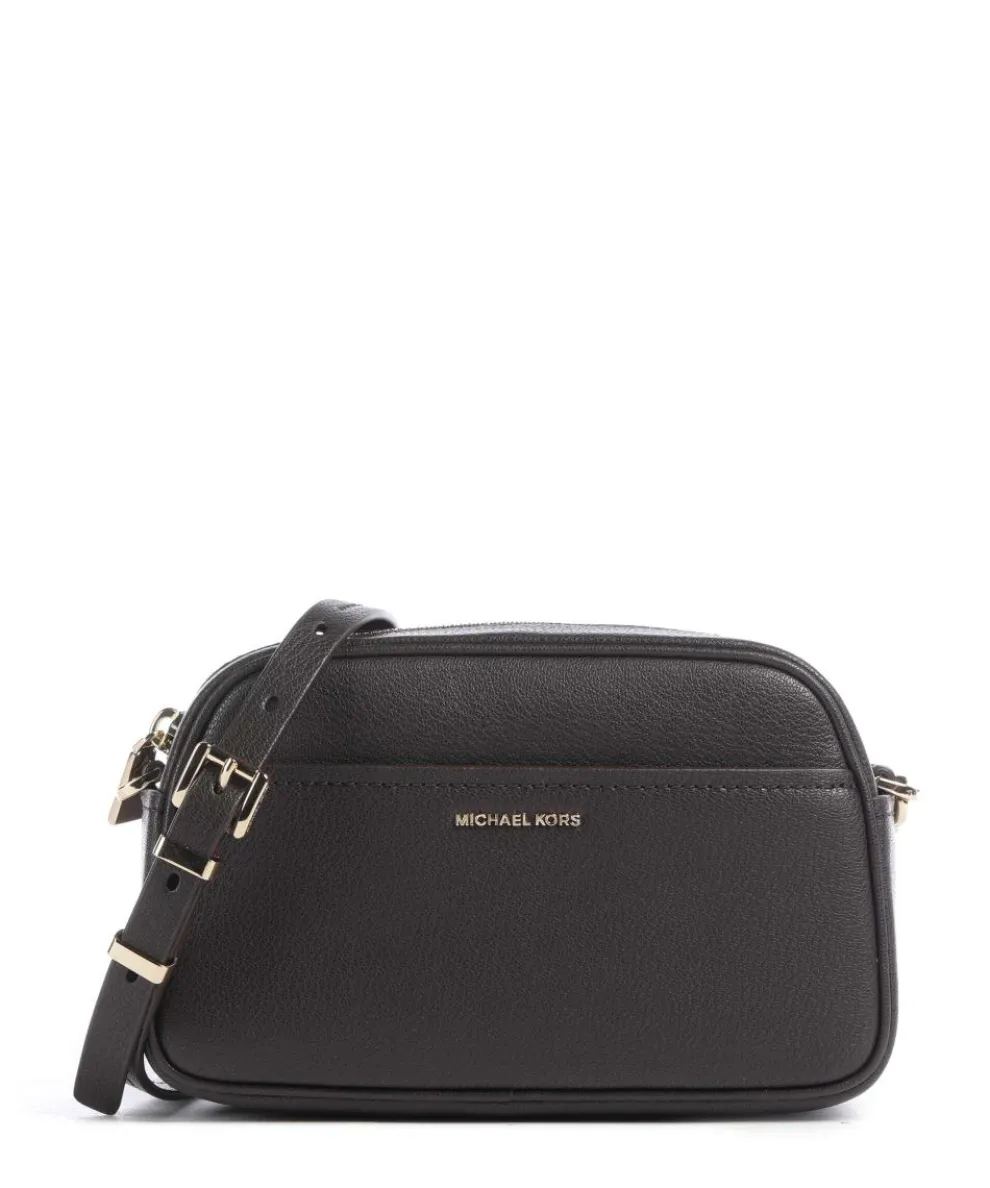 Jet Set Small Crossbody bag grained cow leather dark brown