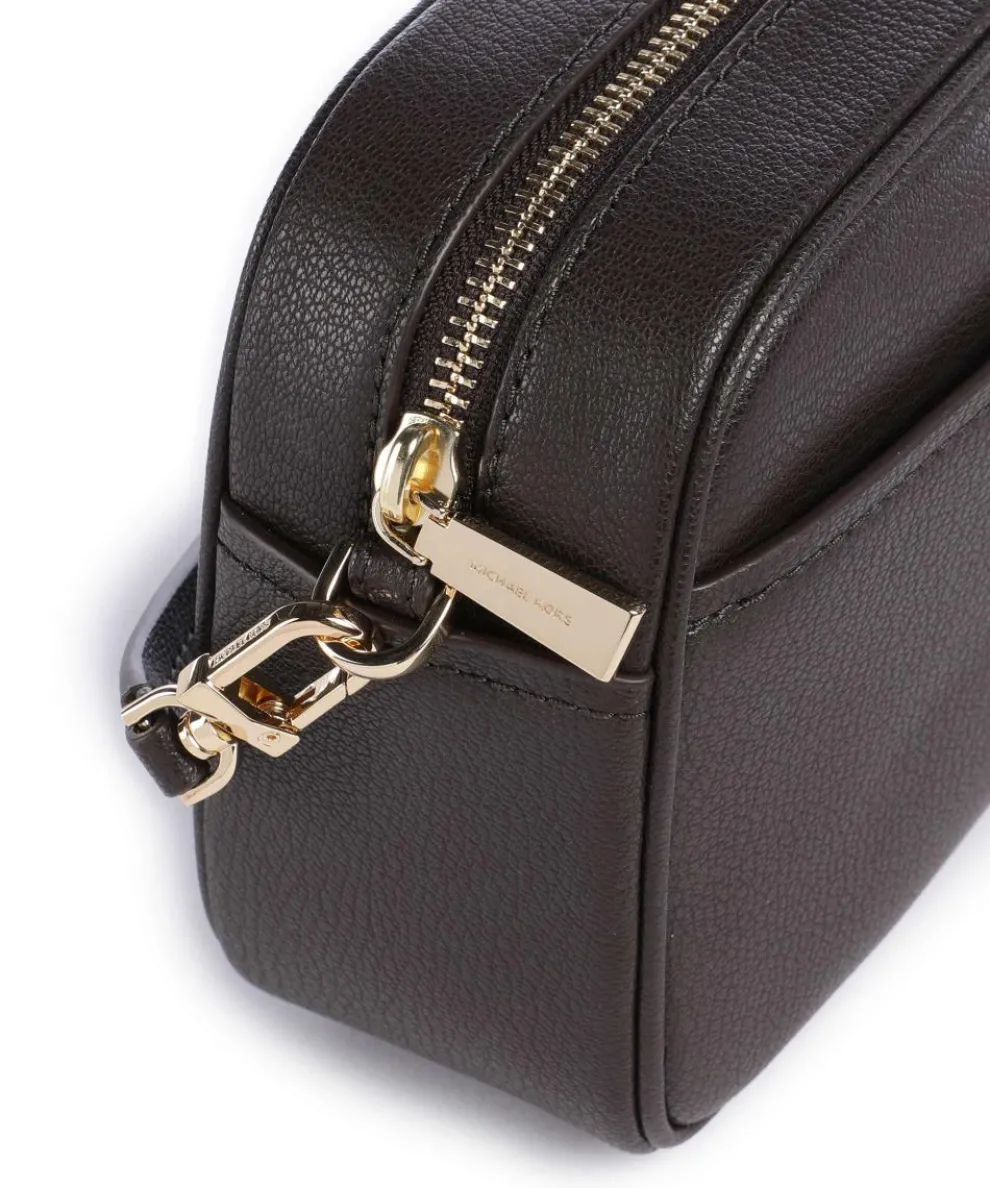 Jet Set Small Crossbody bag grained cow leather dark brown