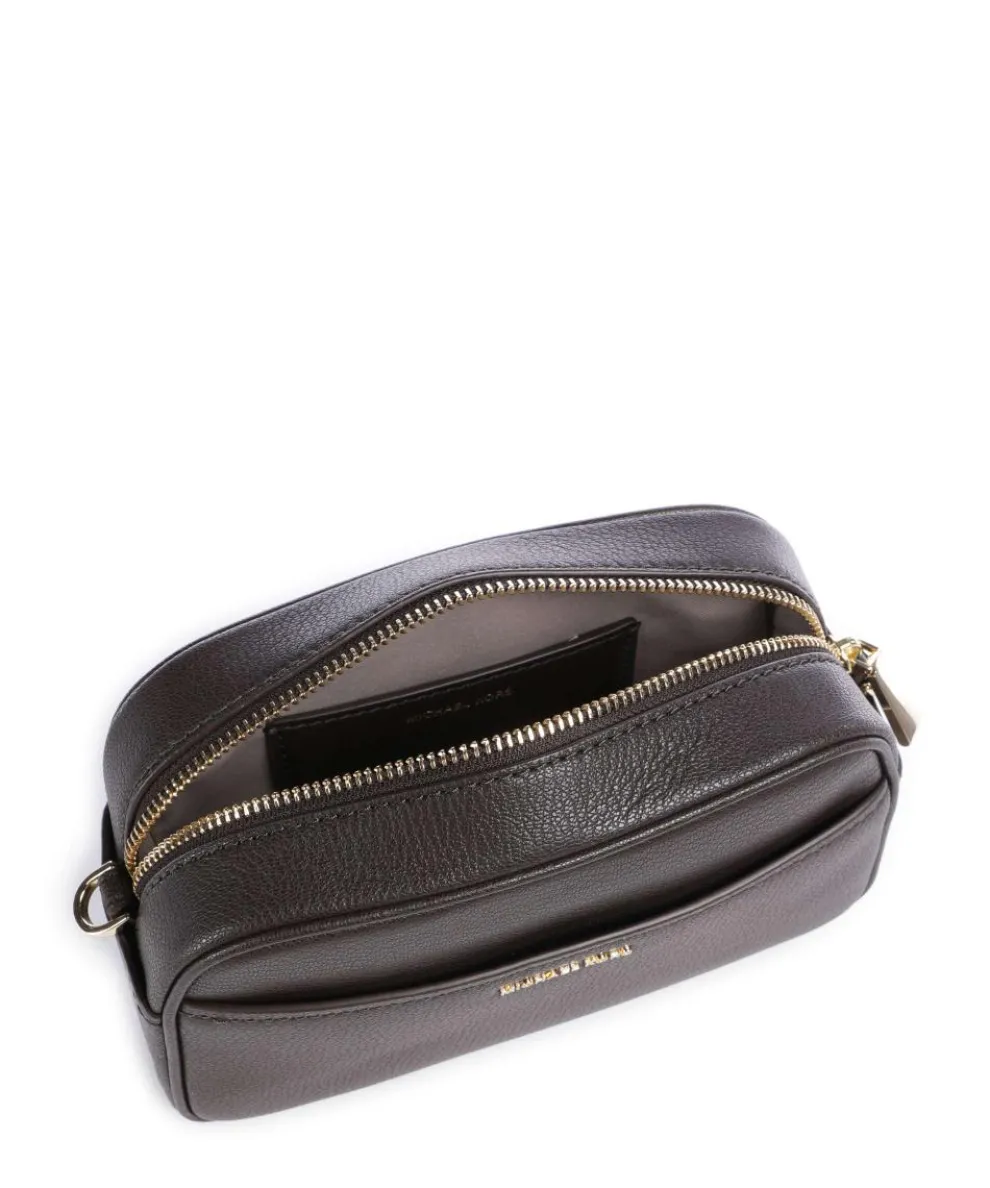 Jet Set Small Crossbody bag grained cow leather dark brown