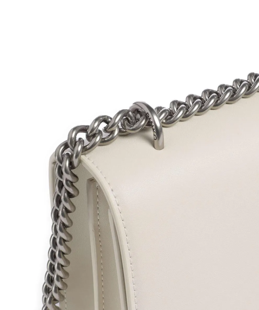 Love One Classic Shoulder bag fine grain cow leather ivory