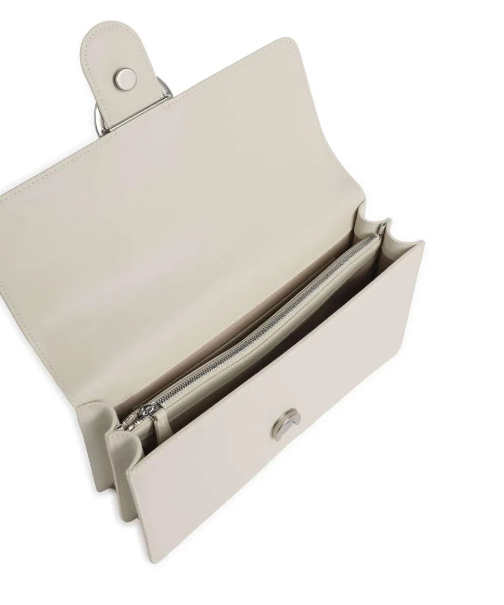 Love One Classic Shoulder bag fine grain cow leather ivory