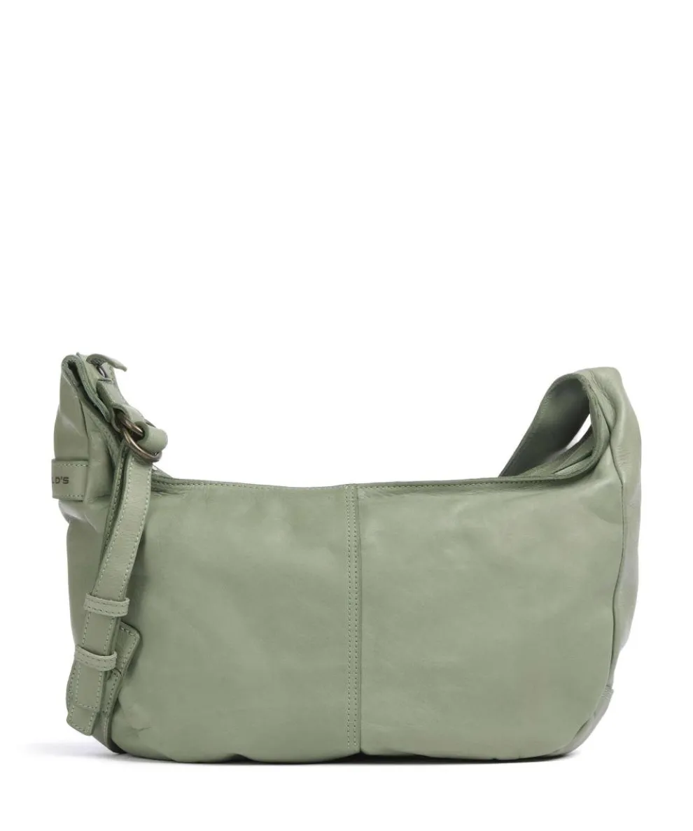 Submarine Shoulder bag soft cow leather green