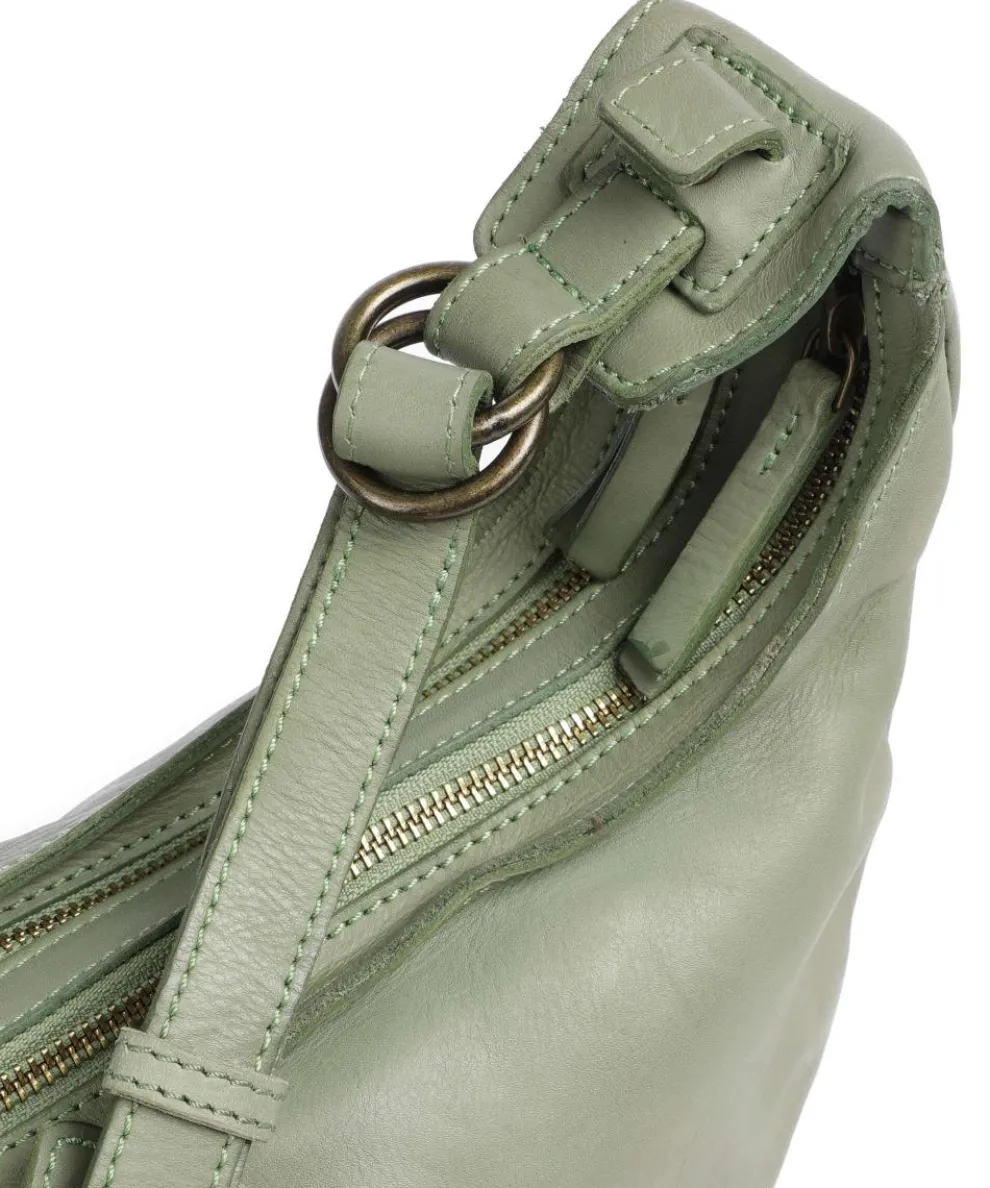 Submarine Shoulder bag soft cow leather green