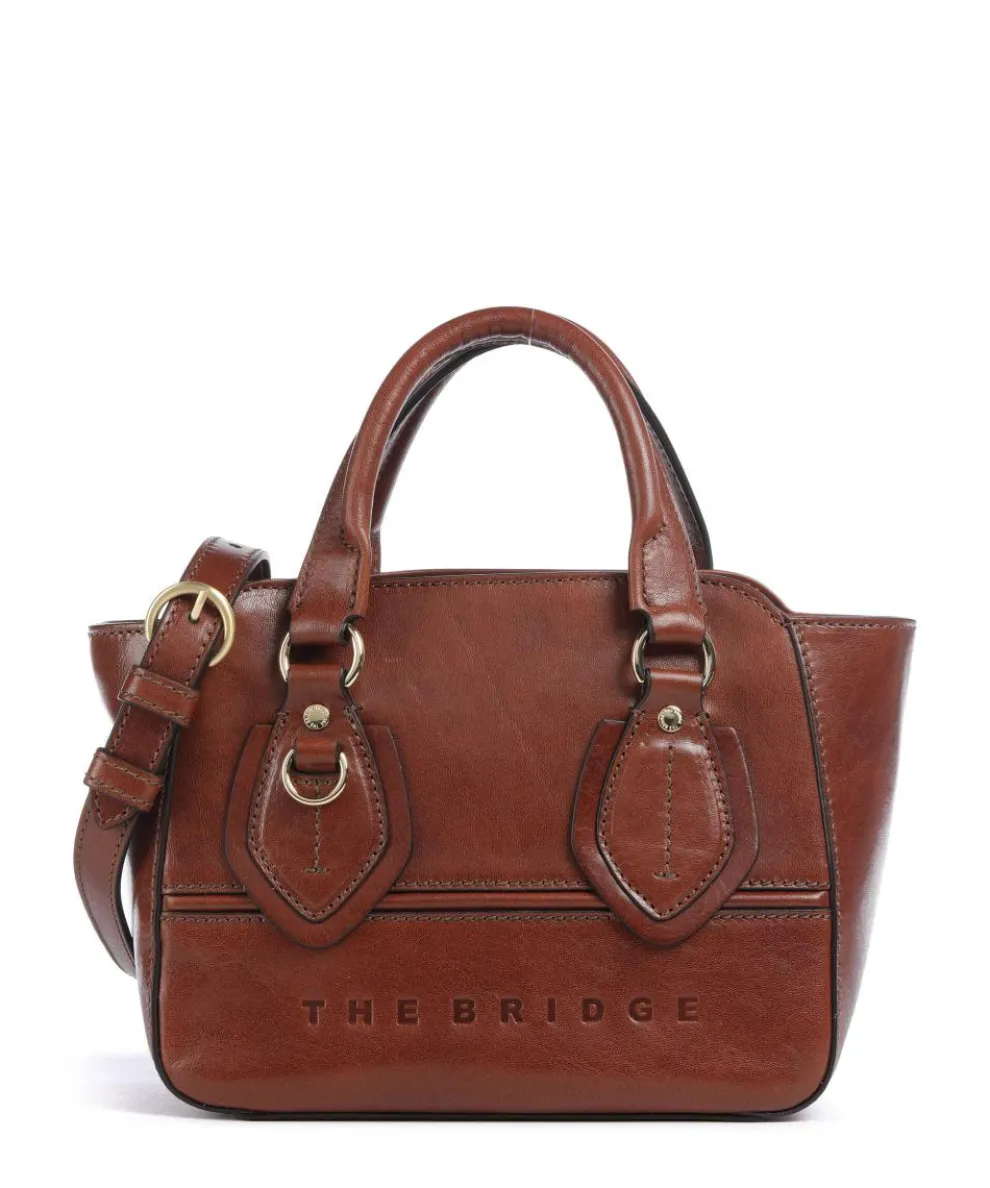 Daphne Handbag fine grain cow leather brown