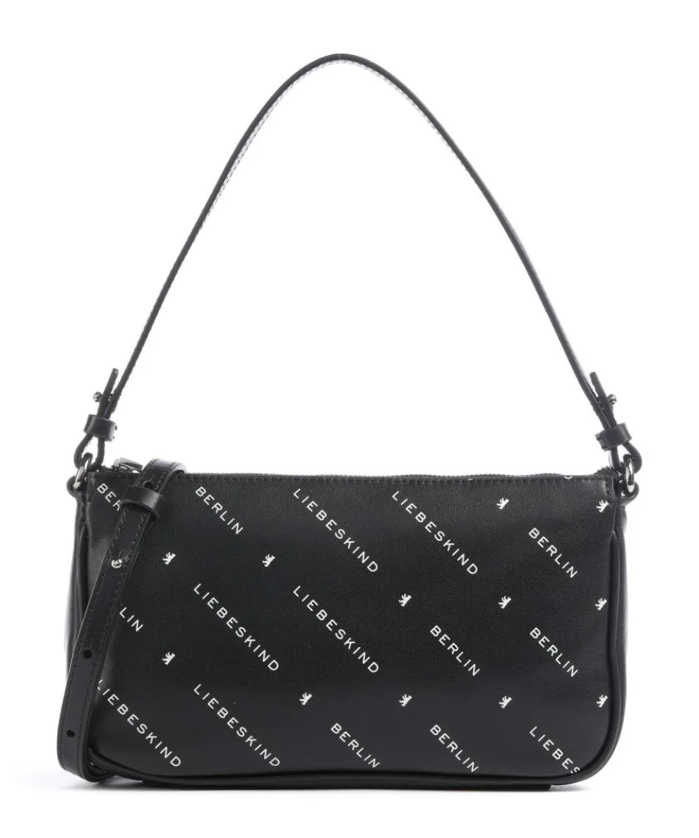 Monogram Soft Nappa S Shoulder bag nappa leather black