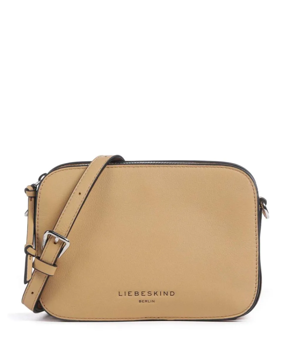Harris Luka Crossbody bag grained leather beige