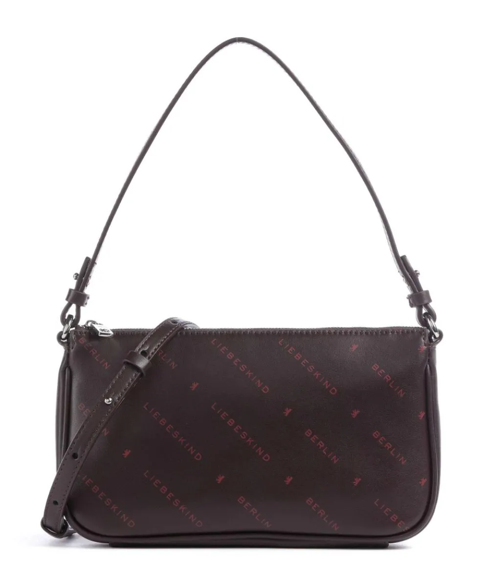 Monogram Soft Nappa S Shoulder bag nappa leather wine