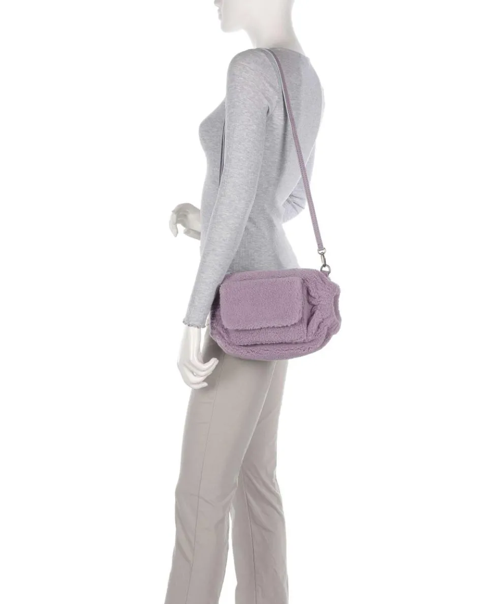 Cuddle Shoulder bag faux fur lavender