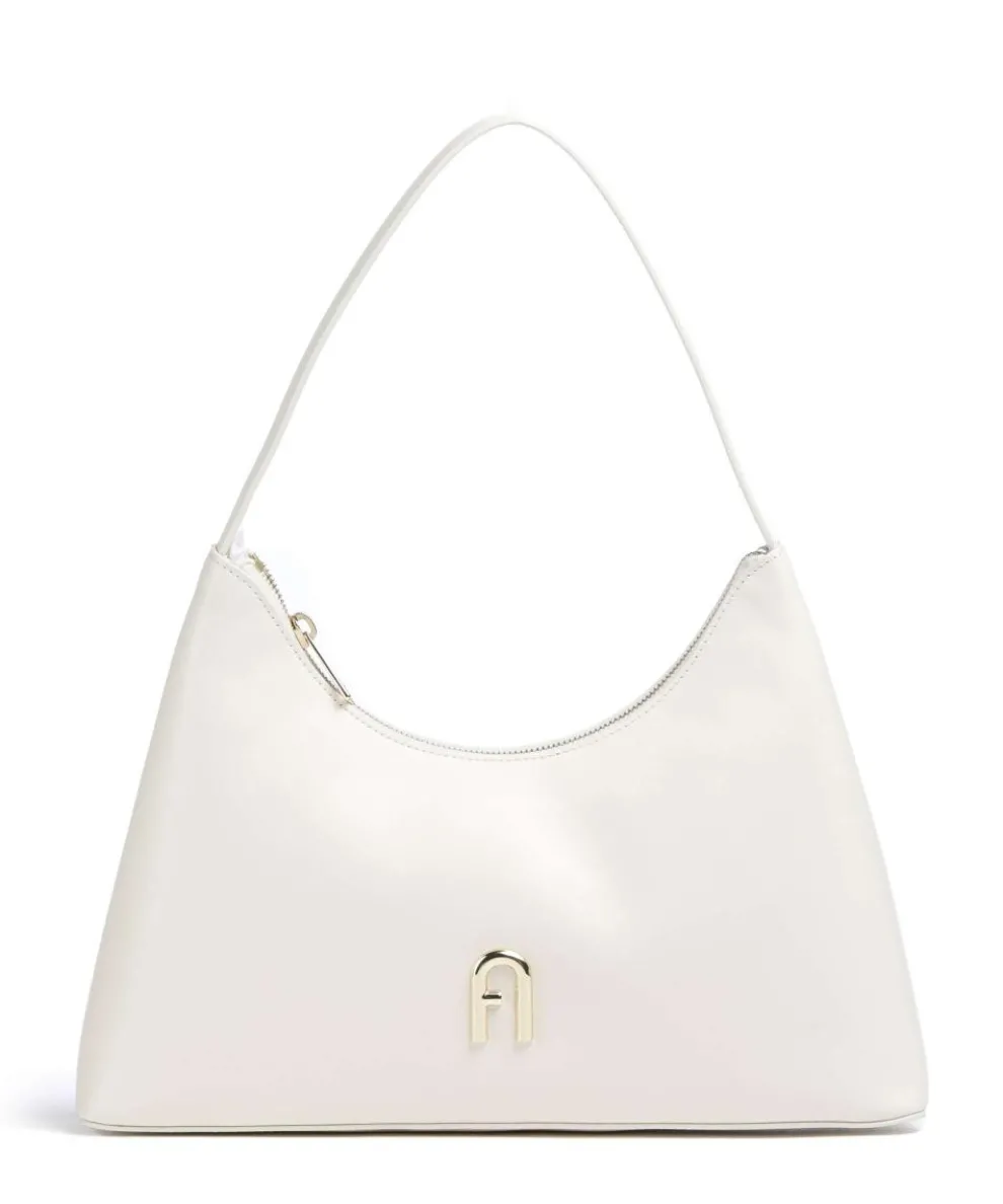 Diamante S Shoulder bag leather white